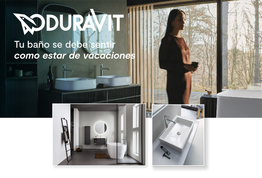 Bienvenido Duravit: Especialista en espacios de baño