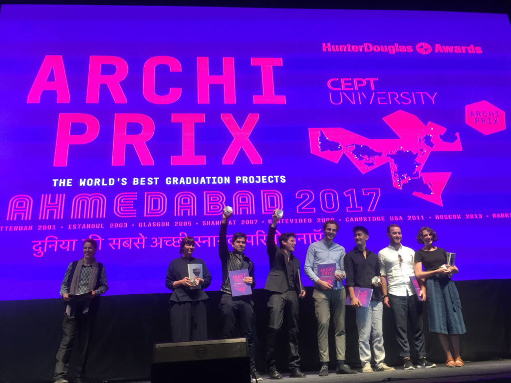 ARQUITECTOS CHILENOS RECIBEN PREMIO ARCHIPRIX INTERNACIONAL 2017