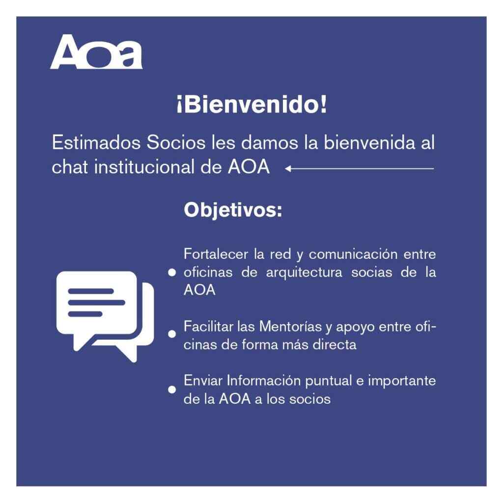 Nuevo WhatsApp AOA, un canal más directo de comunicación para los asociados