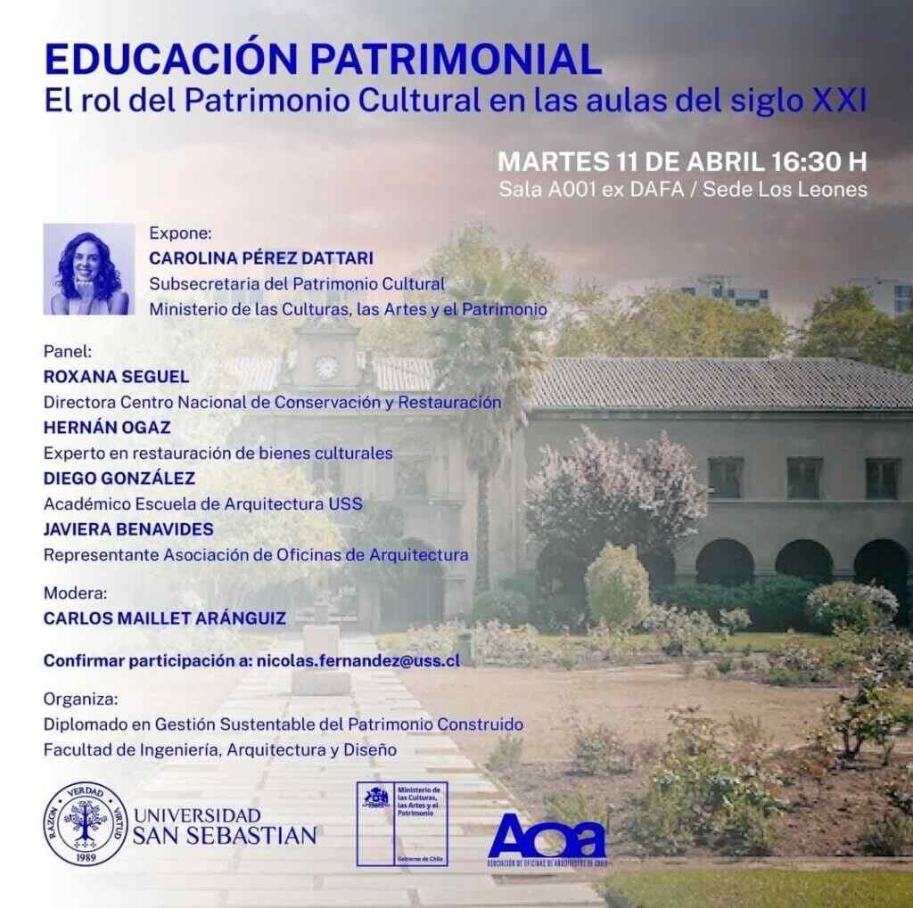 Conversatorio “Educación Patrimonial: El rol del patrimonio cultural en las aulas del siglo XXI”