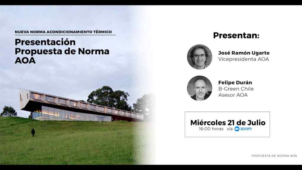 Norma Térmica: Avances y dificultades en propuesta AOA