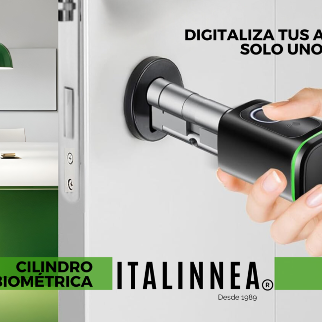 CILINDRO DIGITAL  BIOMÉTRICO – ITALINNEA®